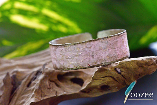 Handpainted Abstract Metal Bracelet – One of a Kind Cuff – Contemporary Art Jewellery – Colorful Wearable Art